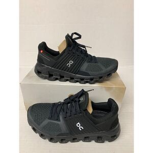 -385 On Cloudswift, All Black, Womens Running Shoes-US 6.5 Womens